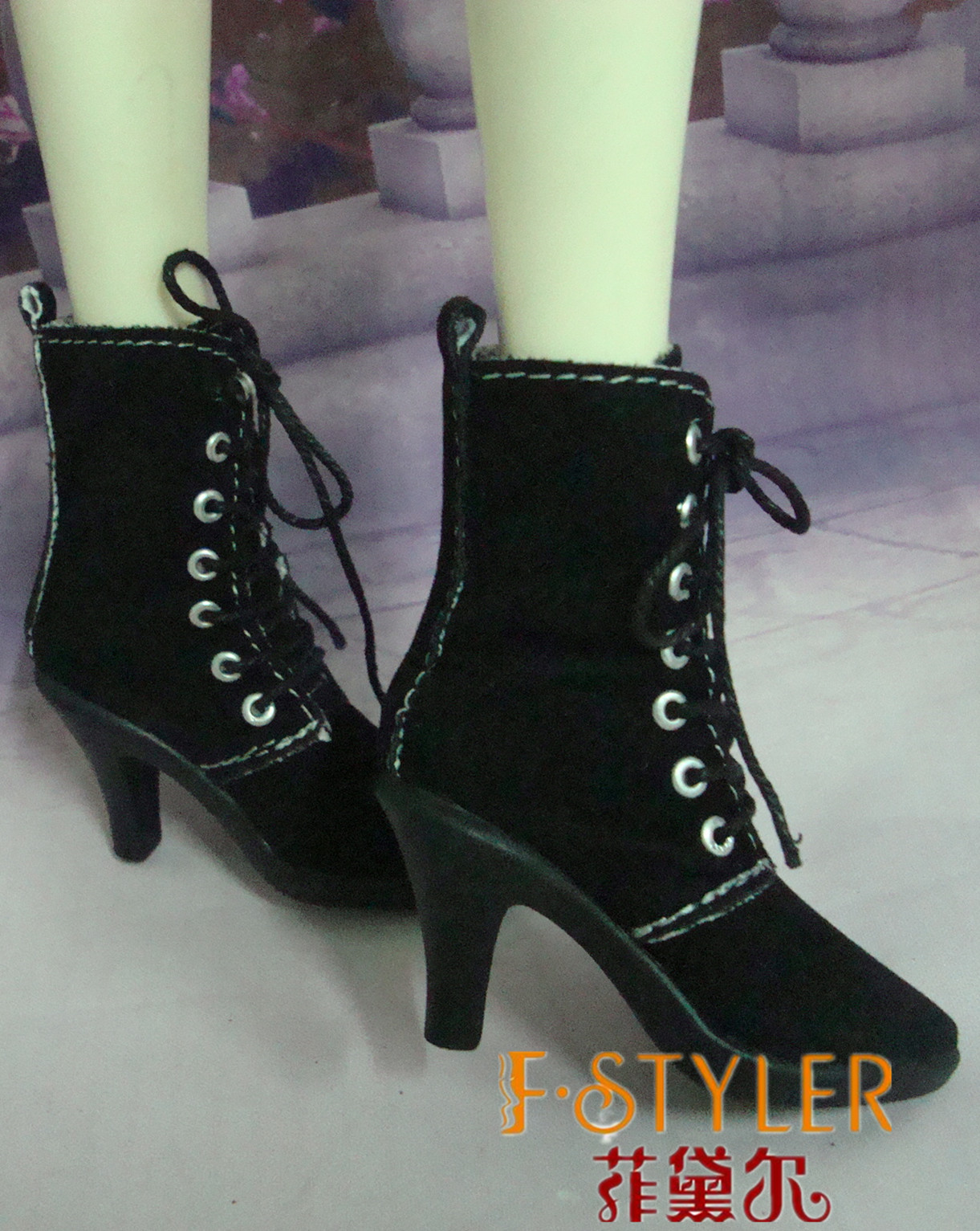 black High-heeled shoes six color