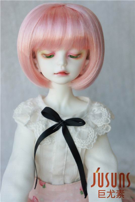 Short Cut Doll Wigs Synthetic Mohair JD244