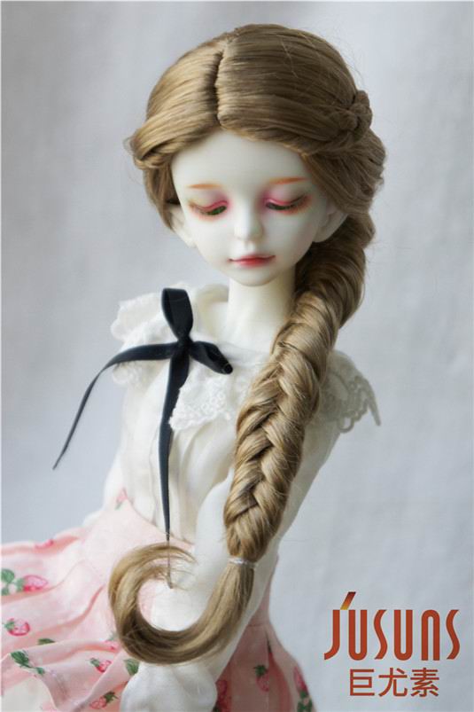 Fashion Long Braid Synthetic Mohair BJD Doll Wigs JD284