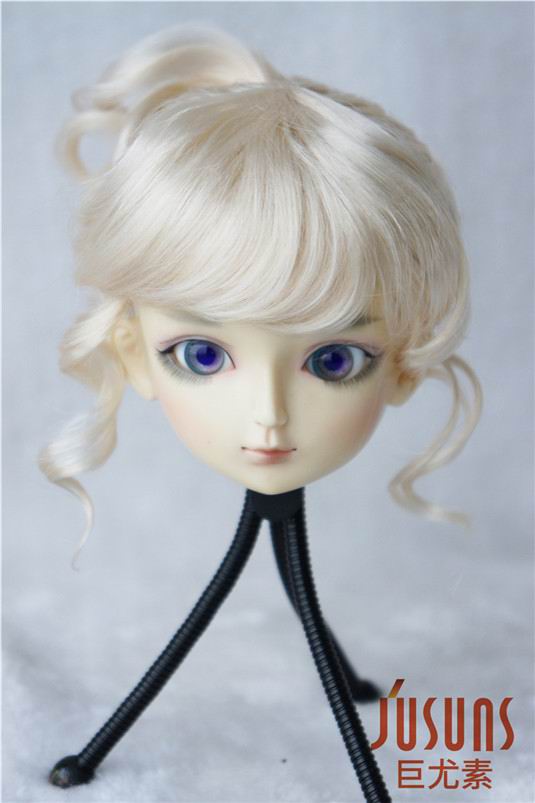Pretty Curly Synthetic Mohair BJD Doll Wigs JD261