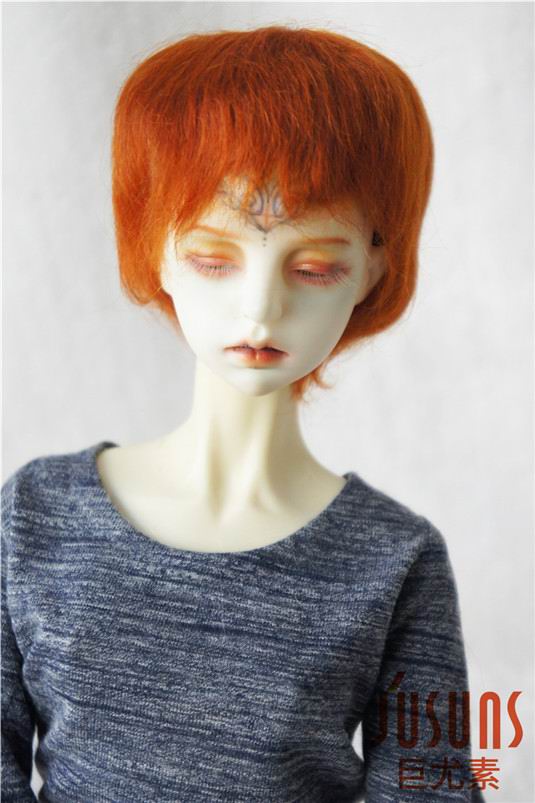Boy Short Cut Mohair Doll Wigs JD071