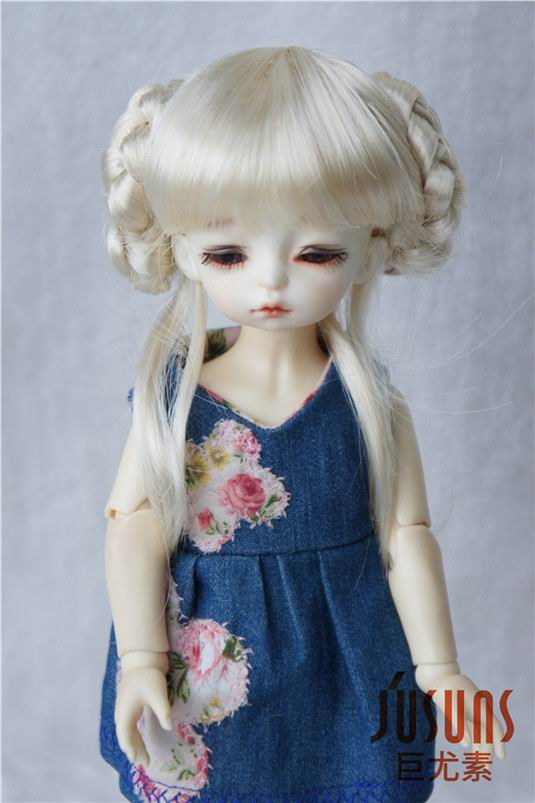 Lovely Braided Doll Wigs Kanekalon Fiber JD059