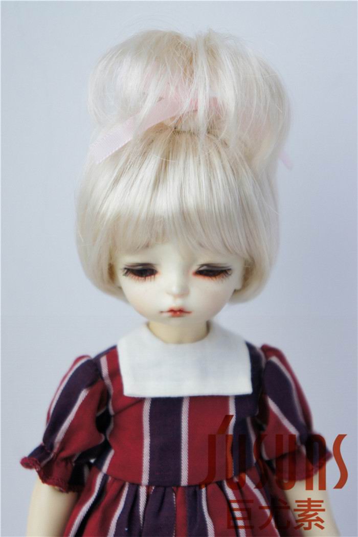 Cute Fountain BJD Synthetic Mohair Doll Wig JD002