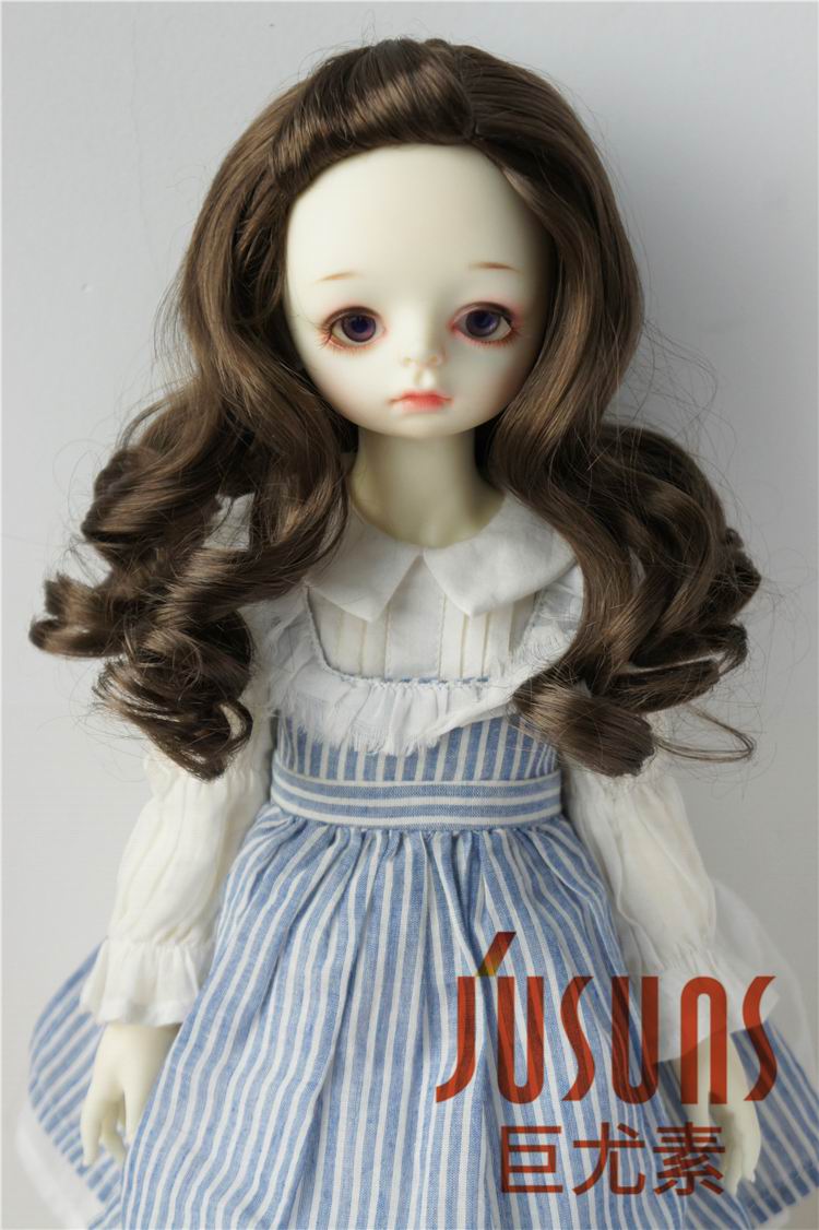 Long curly BJD Synthetic Mohair Doll Wigs JD433