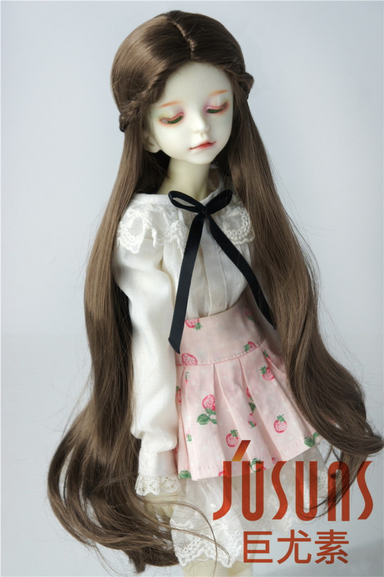 Long Pretty BJD Synthetic Mohair Doll Wigs JD539