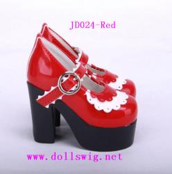 BJD shoes JD024  Red
