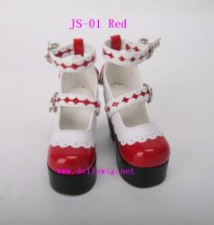 BJD shoes JS01 Red