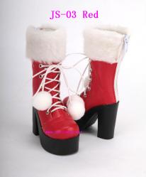 BJD shoes JS03 red