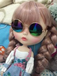 Round Doll Sunglasses BJD Glasses Blythe Glasses