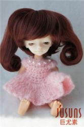 Popular Soft Cabbage Doll Wigs Synthetic Mohair JD058