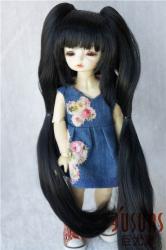 Lovely Long Braids Doll Wigs Heat Resistant Fiber JD092
