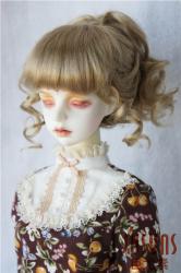 Pretty Curly Synthetic Mohair BJD Doll Wigs JD261