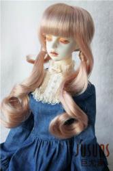 Fashion Two Pony Kanekalon Fiber BJD Doll Wigs JD186