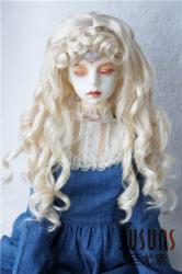 Long Curly Synthetic Mohair BJD Doll Wigs JD276