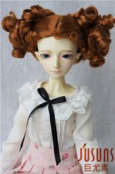 Lovely Two Pony Cute Synthetic Mohair Doll Wigs JD087