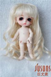 Long Curly Synthetic Mohair Doll Wig JD264