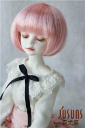 Lovely Short Cut Doll Wigs Synthetic Mohair JD256