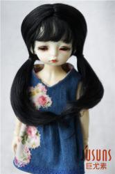 Cute Two Pony BJD Synthetic Mohair Doll Wigs JD304