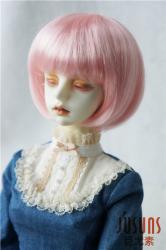 Lovely Short Cut Doll Wigs Synthetic Mohair JD256