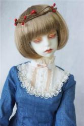 Lovely Short Cut Doll Wigs Synthetic Mohair JD256