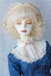 Lovely Two Braids Mohair Doll Wigs JD249