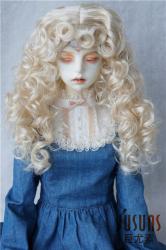 Pretty Long Curly Synthetic Mohair BJD Doll Wigs JD310