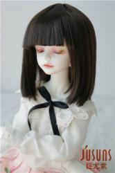 Fashion Straight Synthetic Mohair Doll Wig JD317
