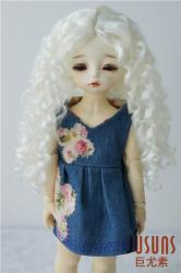 Long Curly Doll Wigs Synthetic Mohair JD320