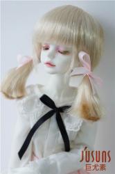 Pretty Two Braids Synthetic Mohair Doll Wigs JD328