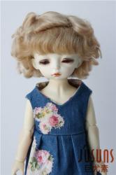 Lovely Short Curly Doll Wigs Mohair JD250