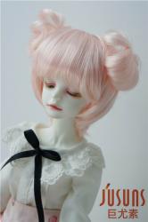 Lovely DoubCircle Concentric Tail Synthetic Mohair Doll Wigs JD301