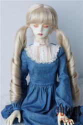 Pretty Curly BJD Synthetic Mohair Doll Wigs JD330