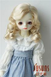 Lovely Curly BJD Synthetic Mohair Doll Wigs JD324