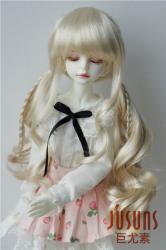 Lovely Curly Braids  Synthetic Mohair Doll Wigs JD337