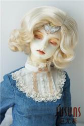 Lovely Short Curly BJD Synthetic Mohair Doll Wigs JD338