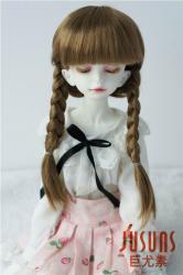 Double Braids BJD Synthetic Mohair Doll Wigs JD018B