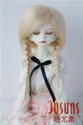 Fashionable Short Braid Mohair Doll Wigs JD267