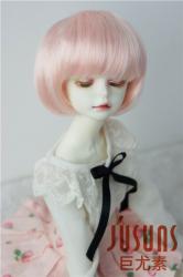 Lovely Short Cut Doll Wigs Synthetic Mohair JD256