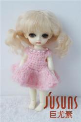 Lovely Two Pony BJD Mohair Doll Wig JD294