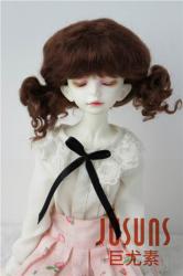 Lovely Two Pony BJD Mohair Doll Wig JD294