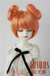Lovely DoubbCircle Concentric Tail Synthetic Mohair Doll Wigs JD301