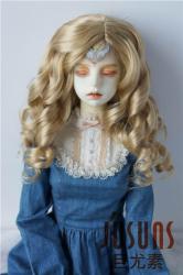 Long Curly Synthetic Mohair BJD Doll Wigs JD340