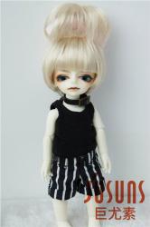 Cute Fountain BJD Synthetic Mohair Doll Wig JD002