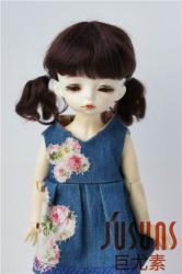 Lovely Two Pony BJD Mohair Doll Wig JD357