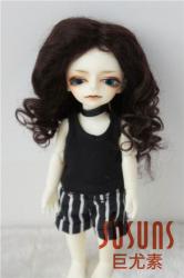 Lovely Curly BJD Mohair Doll Wig JD039