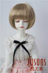 Lovely Short Cut Doll Wigs Synthetic Mohair JD256 