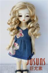 Long Curly Synthetic Mohair BJD Doll Wigs JD340