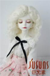 Lovely Curly BJD Mohair Doll Wig JD039