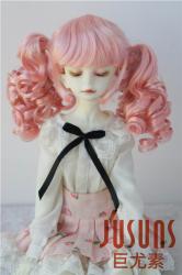 Lovely Two Braids Synthetic Mohair Doll Wigs JD308B