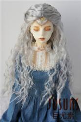 Long Curly BJD Synthetic Mohair Wig JD361